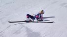 Momento da queda de Lindsey Vonn 