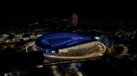 Espetáculo com drones iluminou céu junto ao Estádio do Dragão para homenagear Pinto da Costa