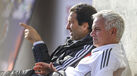 Mourinho com João Tralhão no Seixal