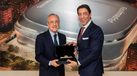 Florentino Pérez e Rui Costa, presidentes de Real Madrid e Benfica