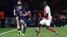 João Neves (PSG) em ação frente ao Monaco