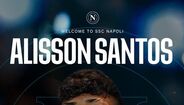 Alisson Santos assina pelo Nápoles e concretiza sonho de jogar no clube italiano.
