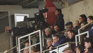 José Mourinho na tribuna do Seixal