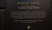 Diogo Jota homenageado no Hall of Fame do Wolverhampton