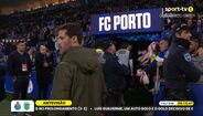Adeptos do FC Porto atiram camisola do Atlético Madrid à cara de Hjulmand