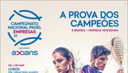O cartaz do Campeonato Nacional de Empresas