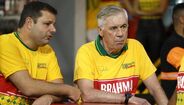 Carlo Ancelotti marcou presença no Carnaval de Salvador da Bahia