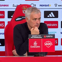 <![CDATA[ Mourinho comenta números de Prestianni, Schjelderup e Sudakov e atira: «Não temos muitos jogadores gulosos...» ]]>