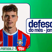 <![CDATA[ Pedro Rosas distinguido como defesa do mês da 2.ª Liga ]]>
