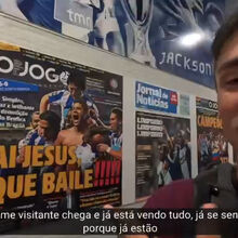 <![CDATA[ Balneário no Dragão: vídeo publicado há dois meses já mostrava capas dos jornais ]]>