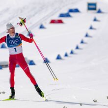 <![CDATA[ Klaebo a um ouro de igualar recorde de títulos em Jogos Olímpicos de Inverno ]]>