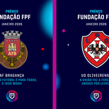 <![CDATA[ Oliveirense recebe o prémio Fundação FPF de janeiro ]]>