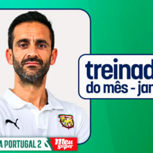 <![CDATA[ Miguel Moita eleito treinador do mês de janeiro da 2.ª Liga ]]>