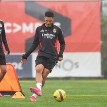 <![CDATA[ Bah e Ríos integram preparação do Benfica para o jogo com o Santa Clara ]]>