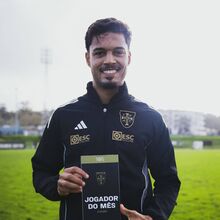 <![CDATA[ David Sousa eleito o jogador do mês de janeiro pelos adeptos do Casa Pia ]]>