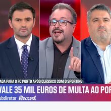 <![CDATA[ Mensagens subliminares hostis no balneário do Dragão: Vítor Pinto e Pedro Sousa leem queixas de presidentes em direto ]]>