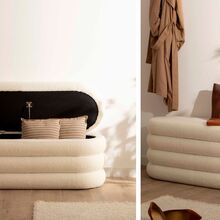 Banco com armazenamento Roma