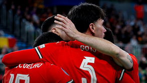 Portugal goleia Bélgica e vai defrontar a França nas 'meias' do Europeu de futsal