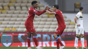 Murilo festeja golo frente ao Famalicão