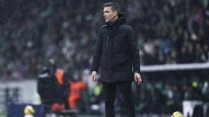 Tiago Margarido, treinador do Nacional, em Alvalade