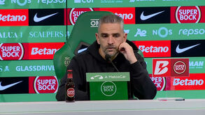 A reação de Rui Borges à ausência de Hjulmand no jogo com o Nacional