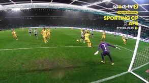 Tondela-Benfica: árbitro marcou penálti sobre Barreiro neste lance mas reverteu após consultar imagens