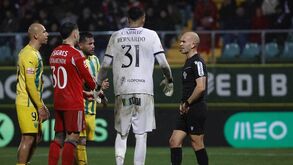 Luís Godinho no Tondela-Benfica