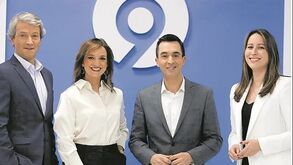 João Ferreira e Patrícia Matos (coordenadores e apresentadores) e Diogo Carreira e Anabela Benedito