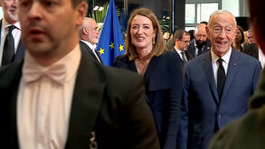 Marcelo Rebelo de Sousa presente na homenagem aos 40 anos da adesão de Portugal e Espanha à União Europeia 