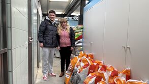 Zé Oliveira entrega ração ao Canil Municipal de Fafe