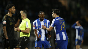 Pablo Rosario foi o melhor elemento do FC Porto frente ao Casa Pia