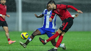 Dani Molina num jogo frente ao FC Porto B