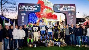 Pilotos celebram pódio no Rali de Águeda, evento que gera impacto económico considerável