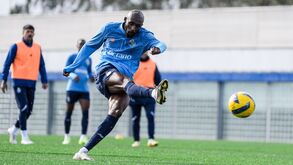 Seko Fofana em ação no Olival