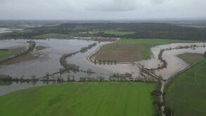 Cheias na zona de Santarém deixaram aldeia totalmente isolada