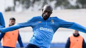 Fofana no treino do FC Porto