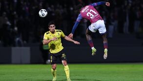 Jogo Fafe-Torreense na 1.ª mão das meias-finais da Taça de Portugal