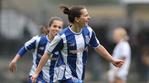 Mazuchova celebra golo pelo FC Porto em jogo da Taça de Portugal