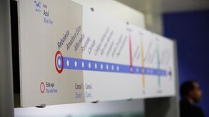 A linha azul do Metro de Lisboa está interrompida entre Pontinha e Marquês de Pombal