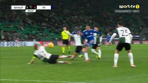 AVS reduziu em Alvalade de penálti: árbitro foi ao VAR e marcou braço de Hjulmand