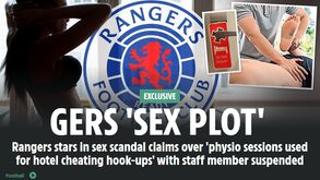 Escândalo sexual envolve jogadores do Rangers e sessões de fisioterapia