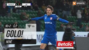 Golpe de teatro em Alvalade: árbitro foi ao VAR, marcou penálti contra o Sporting e Nenê não falhou