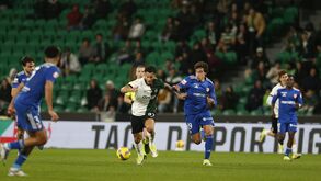 Jogo da Taça de Portugal entre Sporting e AVS