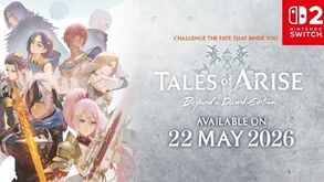 "Tales of Arise" chega à Nintendo Switch 2 em maio de 2026