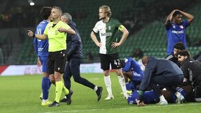 Baroan fratura a tíbia e o perónio durante jogo com AVS SAD