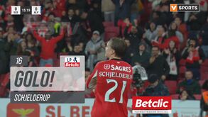 Trivela de Rafa e... Schjelderup continua de pé quente: assim foi o primeiro do Benfica frente ao Alverca