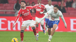 Rafa durante o Benfica-Alverca