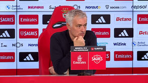 Mourinho comenta números de Prestianni, Schjelderup e Sudakov e atira: «Não temos muitos jogadores gulosos...»