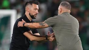 Farioli e Rui Borges lado a lado