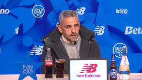 Rui Borges: «O empate acaba por ser pouco, apesar de não termos criado grandes oportunidades»